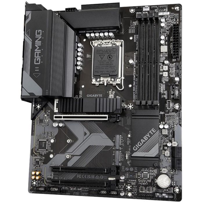 Gigabyte 9MB76GX5X-00-G13 Placa Base B760 GAMING X AX Socket 1700 Intel 14ª/13ª/12ª Gen DDR5 Wi-Fi 6E LAN 2.5GbE ATX 3 Gigabyte 9MB76GX5X-00-G13 Placa Base B760 GAMING X AX Socket 1700 Intel 14ª/13ª/12ª Gen DDR5 Wi-Fi 6E LAN 2.5GbE ATX 3