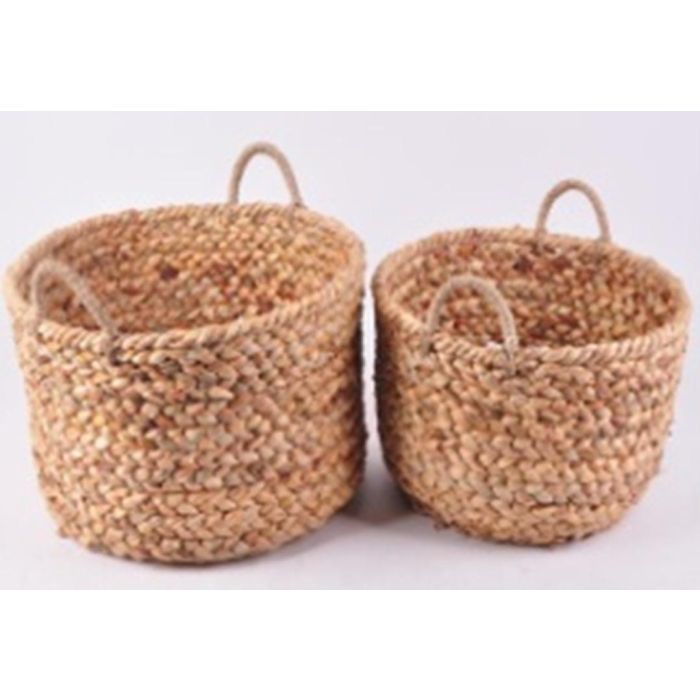 Cesta Balines DKD Home Decor Marron 51 x 30 x 51 cm Set de 2 Cesta Balines DKD Home Decor Marron 51 x 30 x 51 cm Set de 2