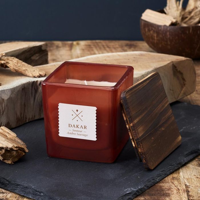 Home Deco Factory Vela Perfumada 8X8 Cocooning Altura 8.5 cm 1