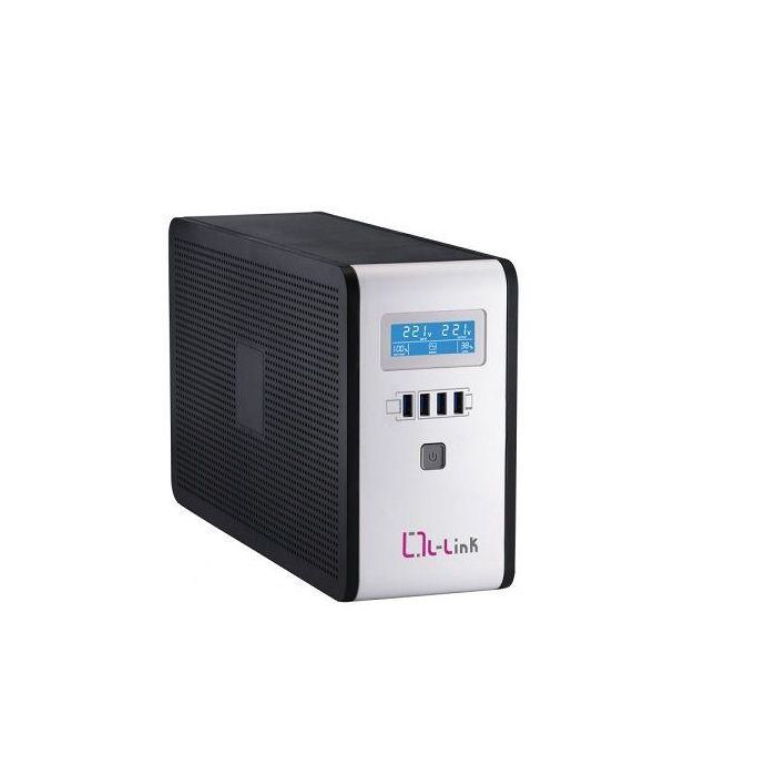 L-Link LL-7720 SAI Line-Interactive 2000VA / 1200W con USB, Software y Display LCD para Protección de Equipos Informáticos 2