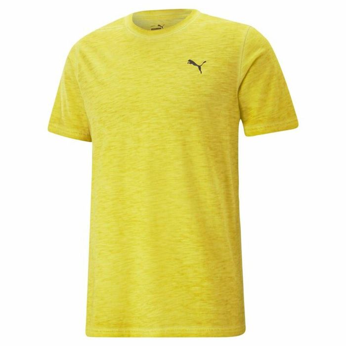 Camiseta de Manga Corta Hombre Puma Studio Foundation Amarillo L 0 Camiseta de Manga Corta Hombre Puma Studio Foundation Amarillo L 0