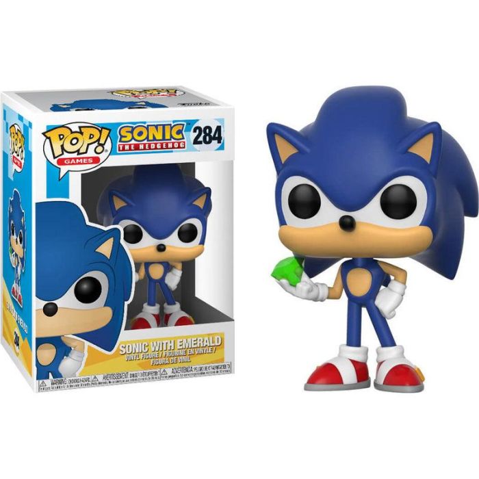 Figura POP Sonic with Emerald 1 Figura POP Sonic with Emerald 1
