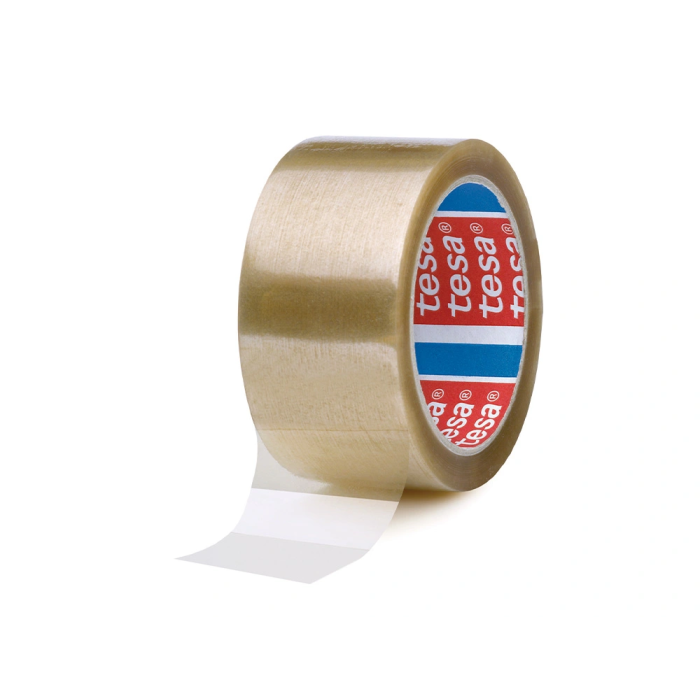 Tesa Cinta Adhesiva Precinto Transparente 66 mt x 50 mm para Embalaje 2