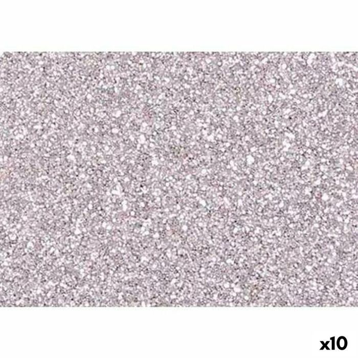 Goma Eva Fama Plateado 20 x 30 cm Purpurina (10 Unidades) 0 Goma Eva Fama Plateado 20 x 30 cm Purpurina (10 Unidades) 0