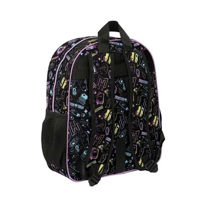 Mochila Infantil Monster High Negro 32 X 38 X 12 cm 1 Mochila Infantil Monster High Negro 32 X 38 X 12 cm 1