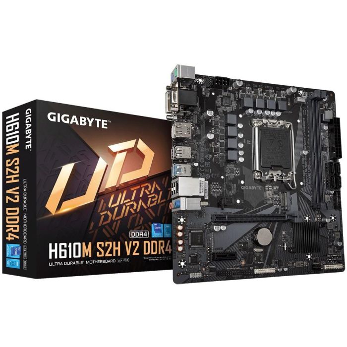 Gigabyte H610M S2H V2 DDR4 Placa Base Socket 1700