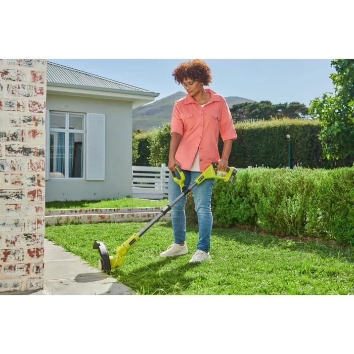 Cortacantos 18V - enderezador de cantos - corte Ø 25-30 cm - hilo Ø 1 x 1,6 mm - 1 batería 18V 2,5 Ah, 1 cargador + RAC155 GRATIS 5 Cortacantos 18V - enderezador de cantos - corte Ø 25-30 cm - hilo Ø 1 x 1,6 mm - 1 batería 18V 2,5 Ah, 1 cargador + RAC155 GRATIS 5