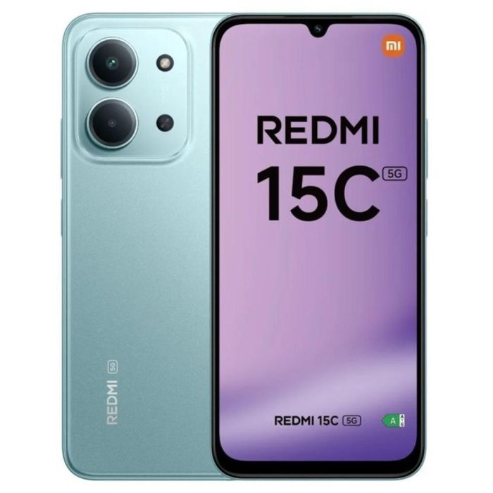 SMARTPHONE XIAOMI REDMI 15C 5G NFC 6,90" HD+ DUALSIM HD+ 120Hz 4GB/256GB MINT GREEN