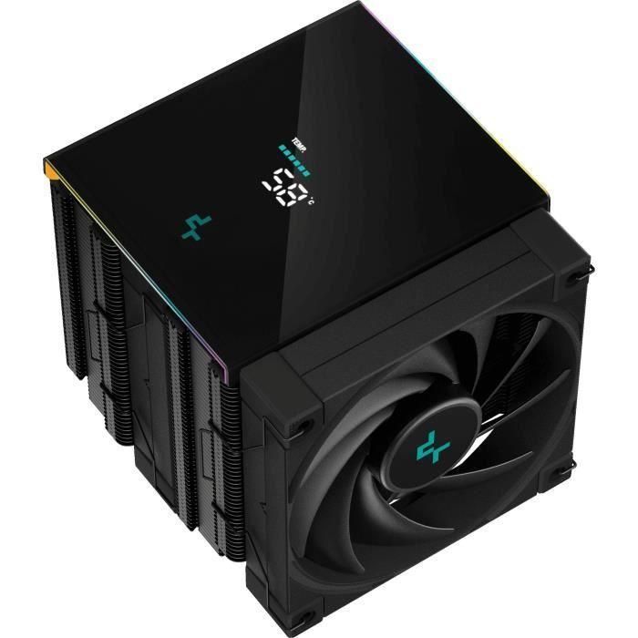 Deepcool DEE1691287773891 Disipador de CPU AK620 Digital Negro con 2 Ventiladores de 120mm 1 Deepcool DEE1691287773891 Disipador de CPU AK620 Digital Negro con 2 Ventiladores de 120mm 1