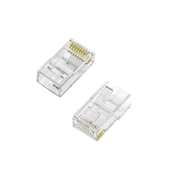 AISENS - CONECTOR RJ45 8 HILOS CAT.6 AWG24 (100 UDS) AISENS - CONECTOR RJ45 8 HILOS CAT.6 AWG24 (100 UDS)