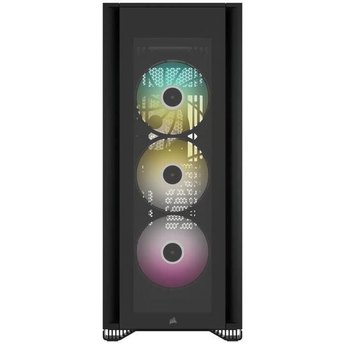 Corsair CC-9011226-WW iCUE 7000X RGB Cristal Templado Negro PC Torre E-ATX 1