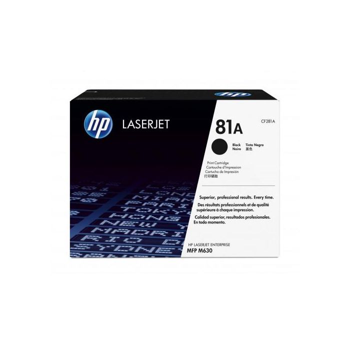HP toner LaserJet Enterprise M630/M604dn 81A