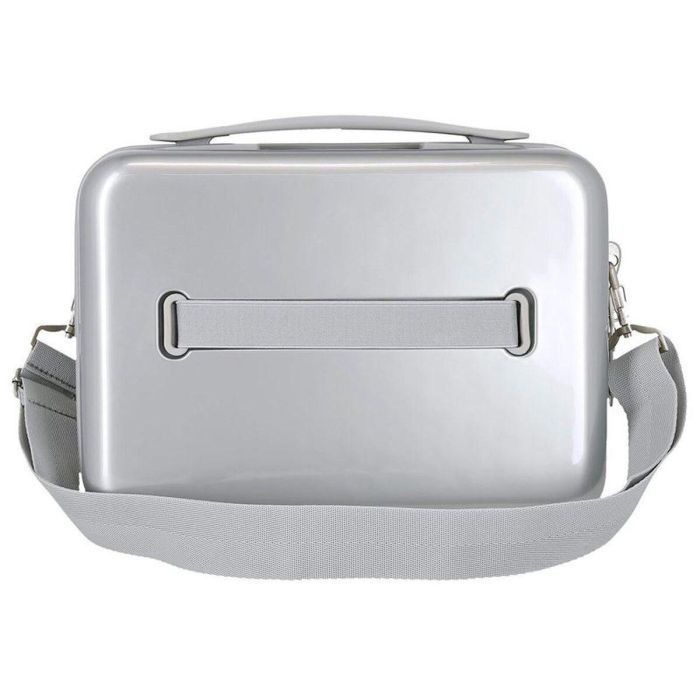 JOUMMA BAGS Neceser Adaptable Joyful Mickey Disney con 2 Compartimentos y Banda Trasera 29x21x15cm 3