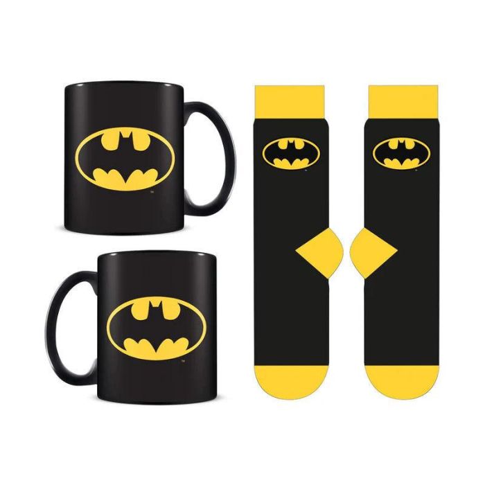 Set Taza y Calcetines Logo Batman DC Comics 1 Set Taza y Calcetines Logo Batman DC Comics 1
