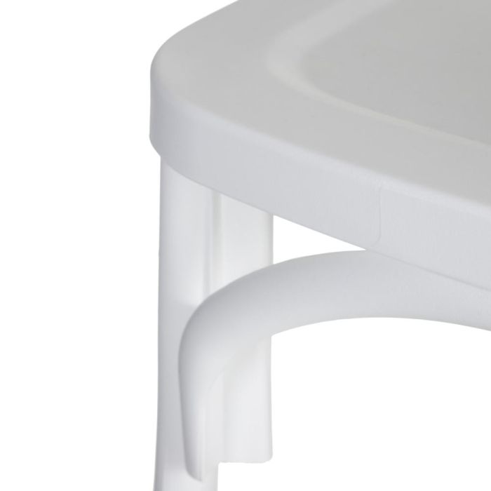 Silla Apilable Blanco Polipropileno 48,50 X 43 X 91 cm