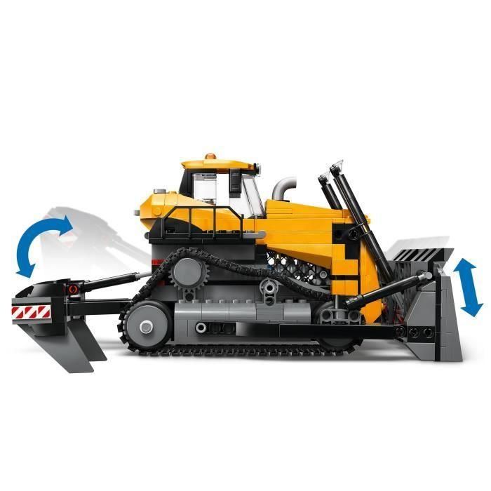 LEGO 60466 City Bulldozer Amarillo - Set de Construcción para Niños y Niñas 8+ Años 2
