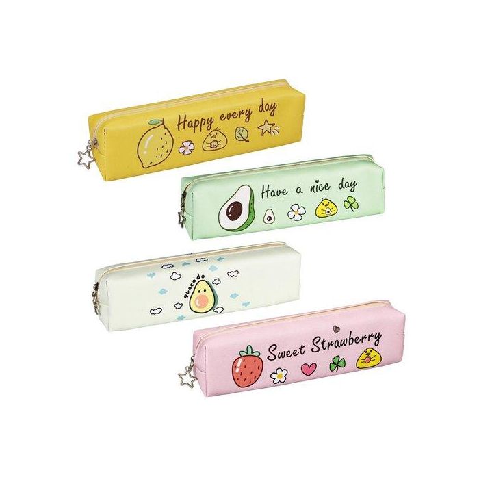 Portatodo Centrum Pvc 1 Cremallera Rectangular Frases Surtido (Set de 72)