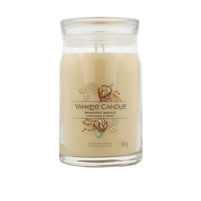 Vela Perfumada Yankee Candle Signature Large Jar Banoffee Waffle 567 g 1