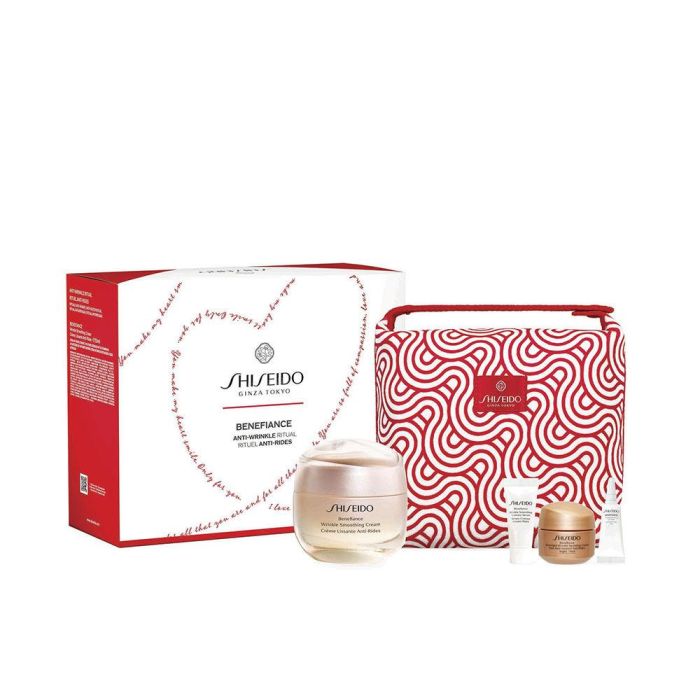Shiseido Benefiance Wrinkle Smoothing Cream Estuche 5 Pz Shiseido Benefiance Wrinkle Smoothing Cream Estuche 5 Pz