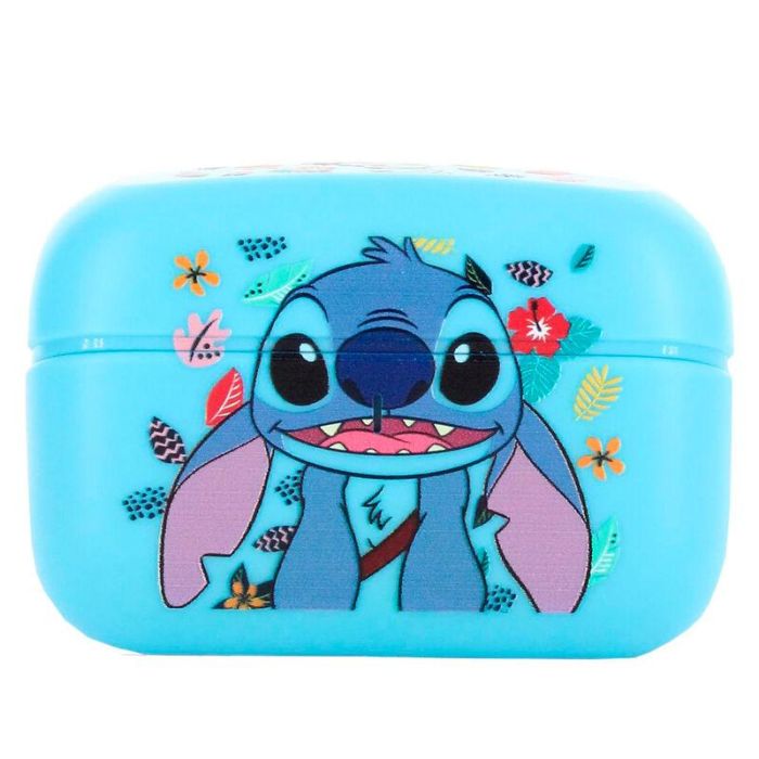 Disney Auriculares Inalámbricos Stitch Bluetooth 5.3 con Cancelación de Ruido y Emparejamiento Fácil, Caja de Carga 400mAh