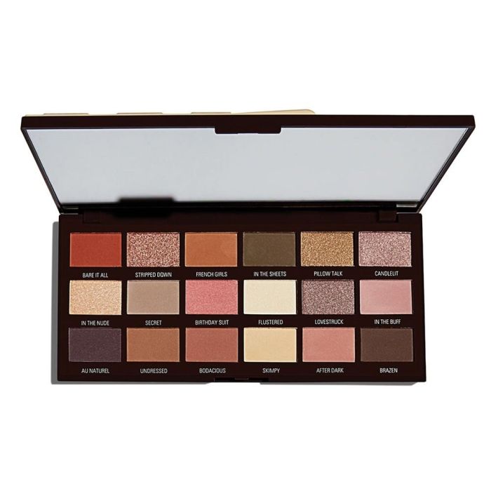 I Heart Revolution, Paleta de sombras de ojos, Chocolates desnudos, 18 tonos, 21 g I Heart Revolution, Paleta de sombras de ojos, Chocolates desnudos, 18 tonos, 21 g