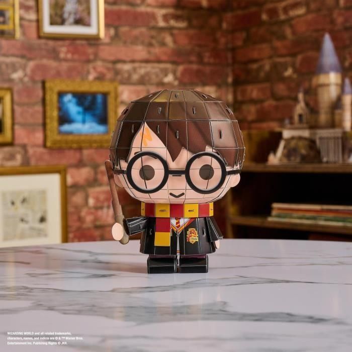 SPIN MASTER HARRY POTTER estilo CHIBI 4D Construir 3 SPIN MASTER HARRY POTTER estilo CHIBI 4D Construir 3