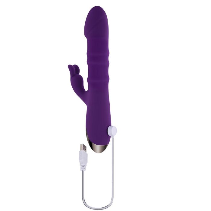 Vibrador Punto G Playboy Hop To it Morado 8 Vibrador Punto G Playboy Hop To it Morado 8