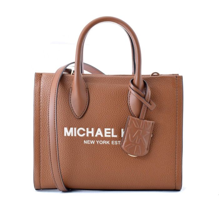 Bolso Mujer Michael Kors Mirella Marrón 24 x 20 x 8 cm 0 Bolso Mujer Michael Kors Mirella Marrón 24 x 20 x 8 cm 0