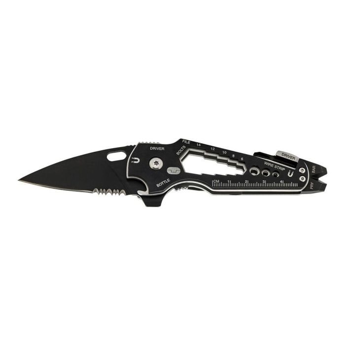 True Navaja Multiusos Smartknife TU6869 15 en 1 con 3 Destornilladores, Lima, Pelacables, Abrebotellas y Más 1 True Navaja Multiusos Smartknife TU6869 15 en 1 con 3 Destornilladores, Lima, Pelacables, Abrebotellas y Más 1