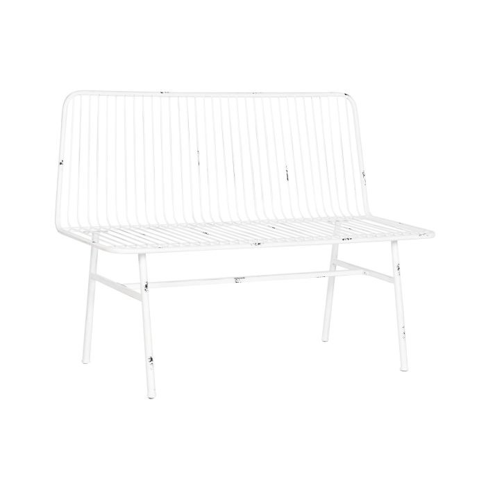 Sofa Terraza Y Jardin DKD Home Decor Blanco 53 x 83 x 115 cm Set de 4 2 Sofa Terraza Y Jardin DKD Home Decor Blanco 53 x 83 x 115 cm Set de 4 2