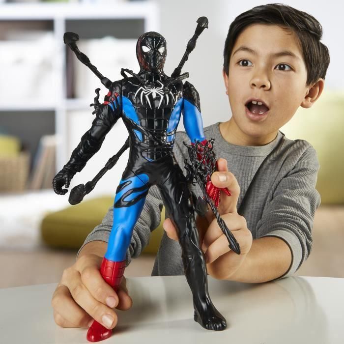 Hasbro Figura de Acción Marvel Spiderman Venomversus Transformación Líquida de 27 cm con 6 Accesorios Edad Recomendada +4 Años 4 Hasbro Figura de Acción Marvel Spiderman Venomversus Transformación Líquida de 27 cm con 6 Accesorios Edad Recomendada +4 Años 4