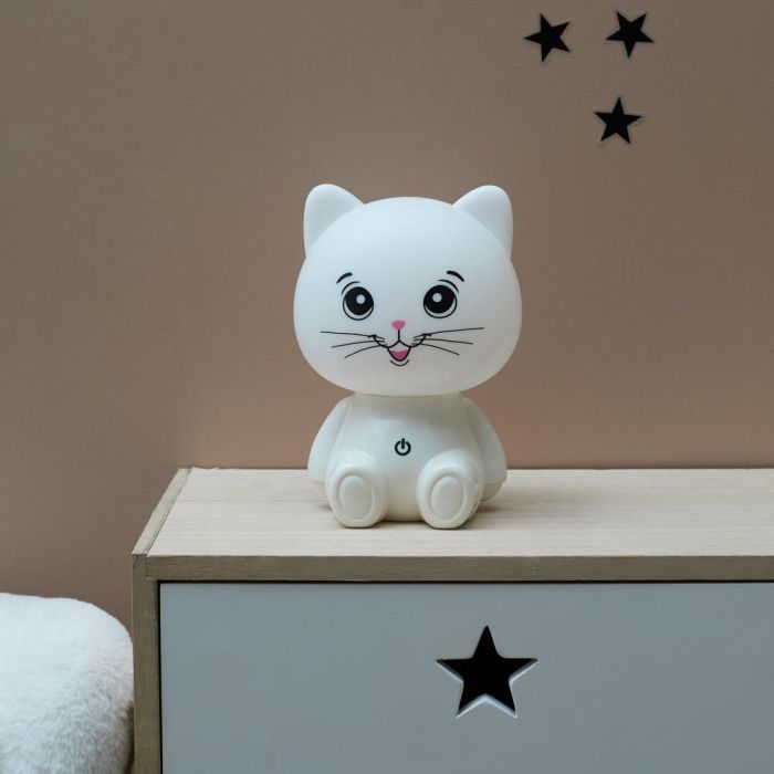 Luz Quitamiedo Gato Usb Home Deco Kids 6