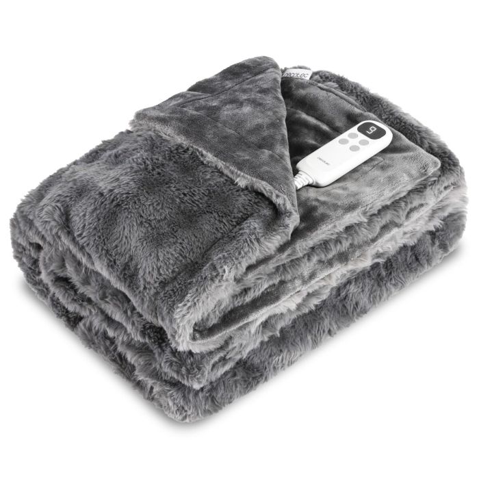 Manta Eléctrica Cecotec HeatConfort Noa 115 W Gris 180 x 130 cm 3 Manta Eléctrica Cecotec HeatConfort Noa 115 W Gris 180 x 130 cm 3