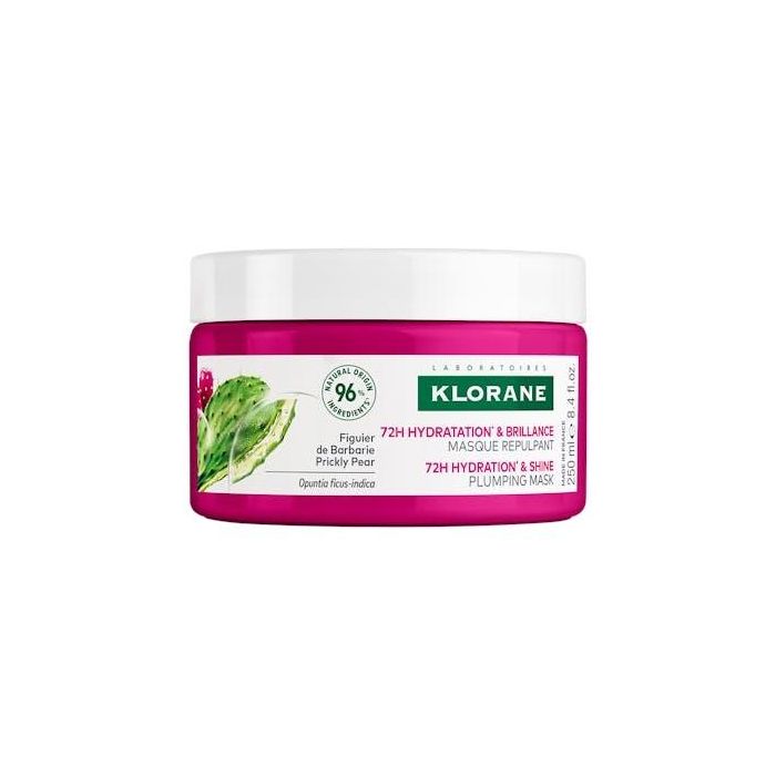 Klorane Mascarilla Capilar Higo de Barbaria Hidratación Profunda y Brillo Intenso para Cabello Seco y Deshidratado 250 ml