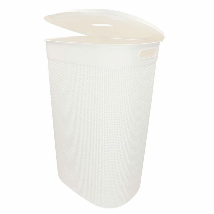 Cesto para la Ropa Curver Blanco Plástico 55 L 44 x 61 x 35 cm (8 Unidades) 6