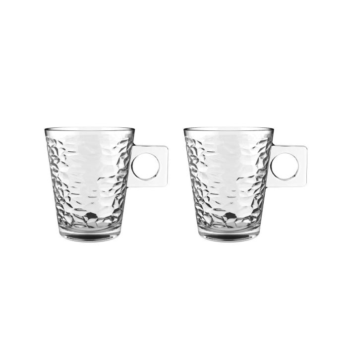 La Mediterranea Set 2 Tazas de Café con Leche 21Cl Lima Abstracto (36 Cajas) 2 La Mediterranea Set 2 Tazas de Café con Leche 21Cl Lima Abstracto (36 Cajas) 2