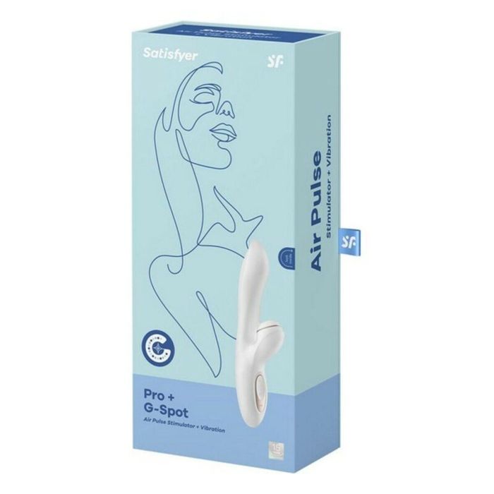 Conejito Vibrador Satisfyer Satprograb Blanco 3 Conejito Vibrador Satisfyer Satprograb Blanco 3