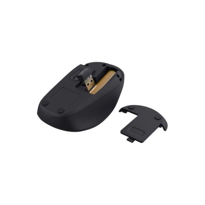 Ratón Inalámbrico Trust Yvi+ Silent Azul 1600 dpi 3