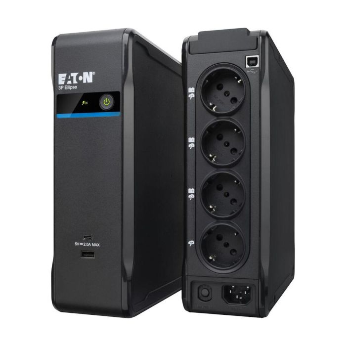 Eaton 3P900UD SAI Ellipse para PC profesional o TPV - Protección contra sobretensiones - 900VA / 540W 4