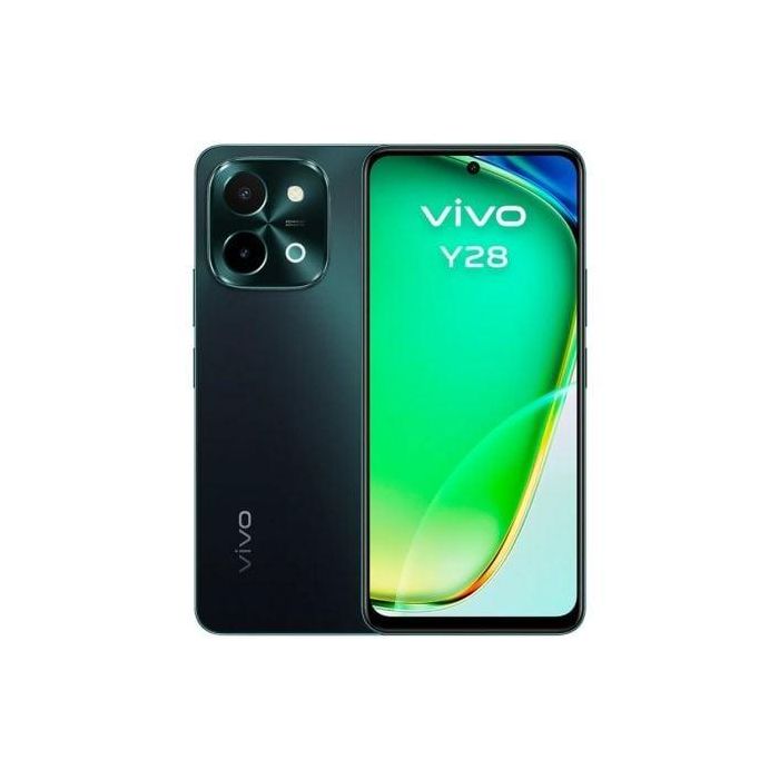 Vivo Y28 Smartphone 4GB RAM 128GB Almacenamiento 6.68" Verde, Pantalla 90Hz 1000 nits, Batería 6000mAh 44W, Cámara 50MP, IP64 Vivo Y28 Smartphone 4GB RAM 128GB Almacenamiento 6.68" Verde, Pantalla 90Hz 1000 nits, Batería 6000mAh 44W, Cámara 50MP, IP64