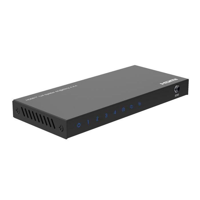MicroConnect 4K@60Hz HDMI Splitter 1x4, 4:4:4 MicroConnect 4K@60Hz HDMI Splitter 1x4, 4:4:4