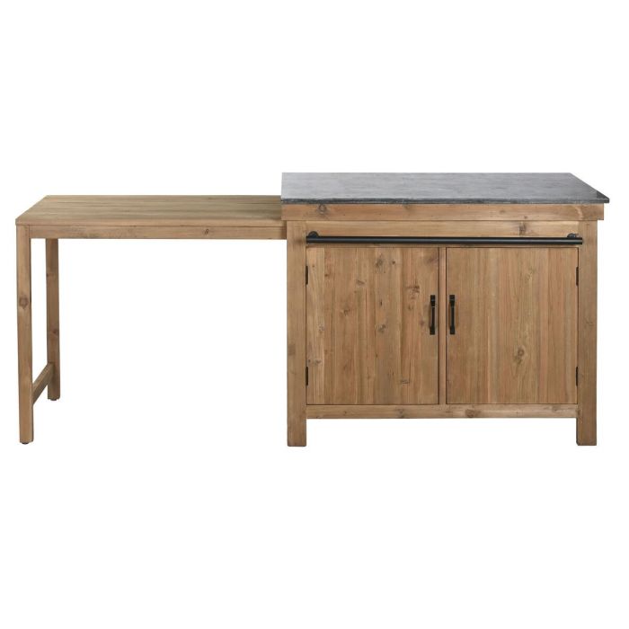 Isla Cocina Cottage DKD Home Decor Natural Negro 75 x 90 x 120 cm 6 Isla Cocina Cottage DKD Home Decor Natural Negro 75 x 90 x 120 cm 6