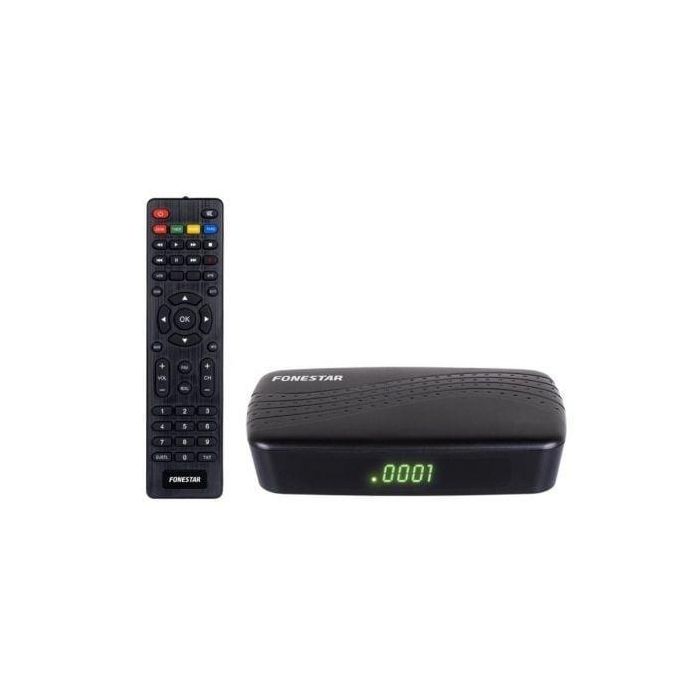 Fonestar RDT-700HD Receptor TDT y Cable DVB-T2 H.265 HEVC DVB-C HD con PVR, Timeshift y USB multimedia