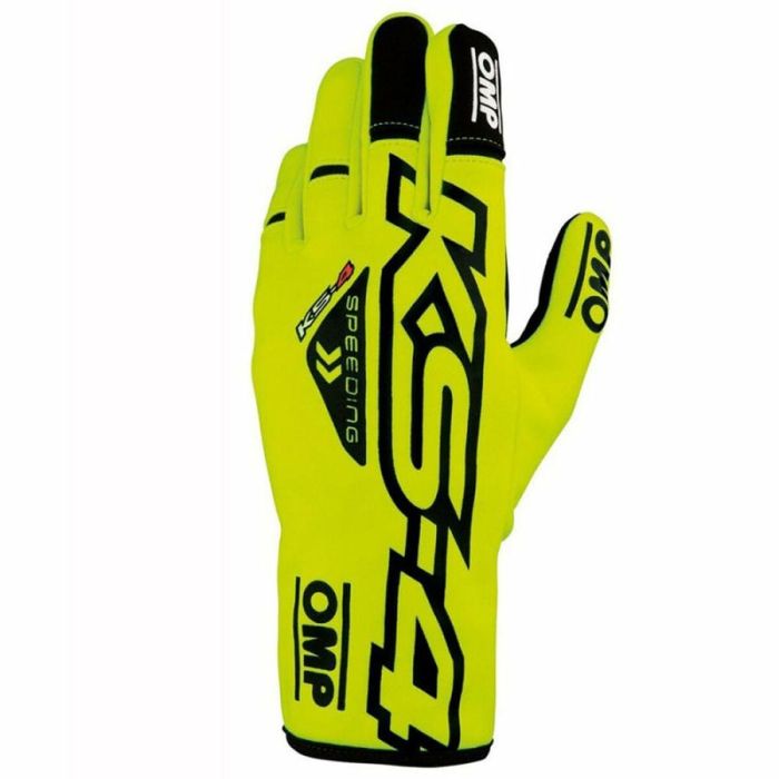 Guantes OMP KS-4 L Amarillo Negro 3