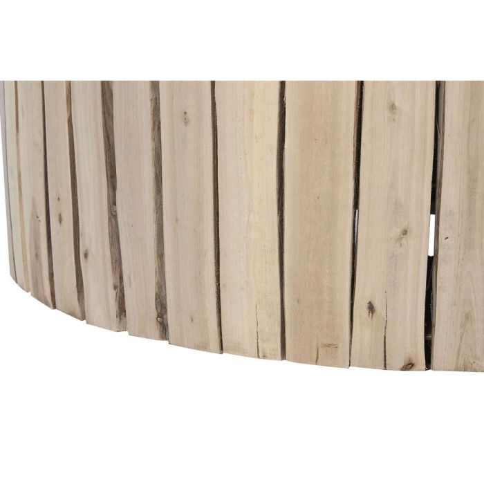 Mesa Centro Balines DKD Home Decor Natural 90 x 30 x 90 cm 1