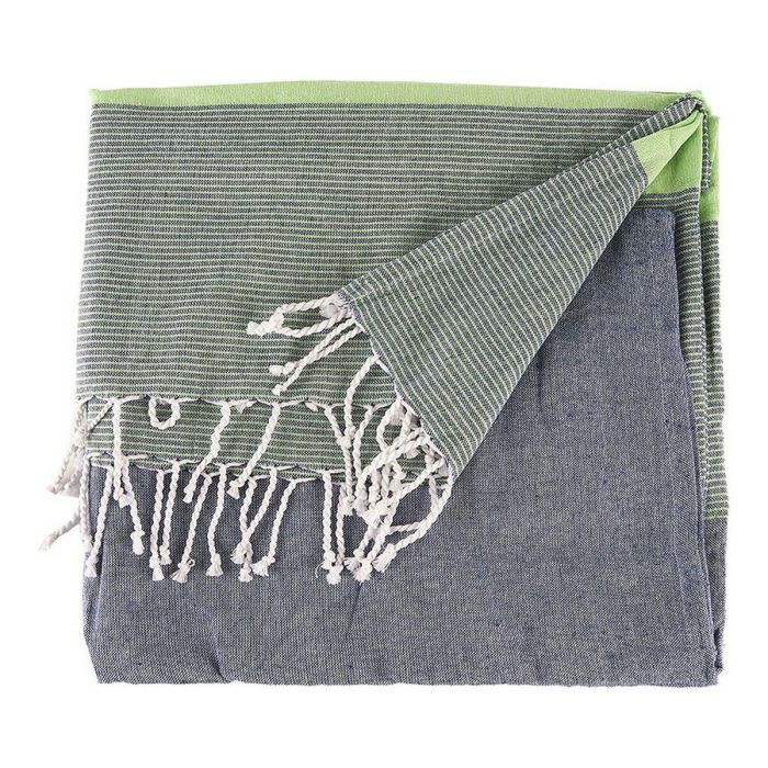 Multiusos Giftdecor 160x200 cm, rayas verde, algodón (12 Unidades) Multiusos Giftdecor 160x200 cm, rayas verde, algodón (12 Unidades)