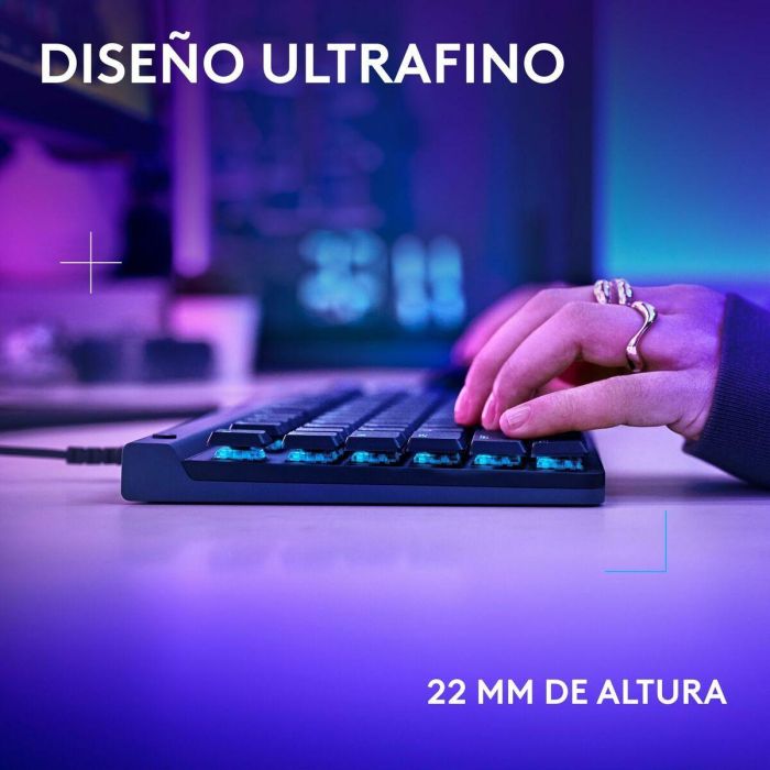 Teclado y Ratón Logitech 920-012891 Negro Qwerty Español 9