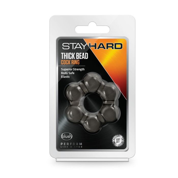 Anillo para el Pene Blush Stay Hard Negro 4