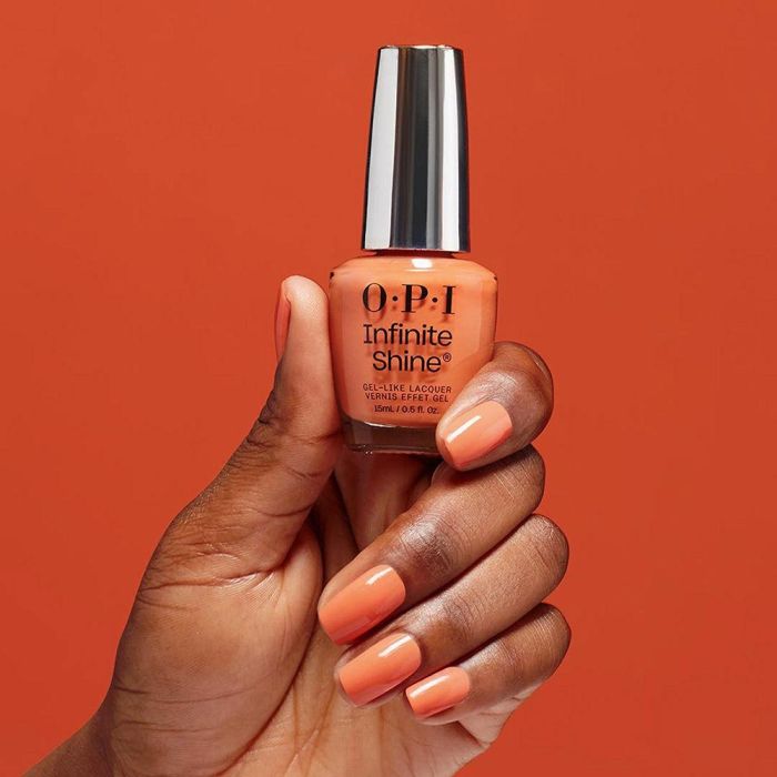 OPI INFINITE SHINE Esmalte Uñas Larga Duración Efecto Gel #Always within Peach 15 ml