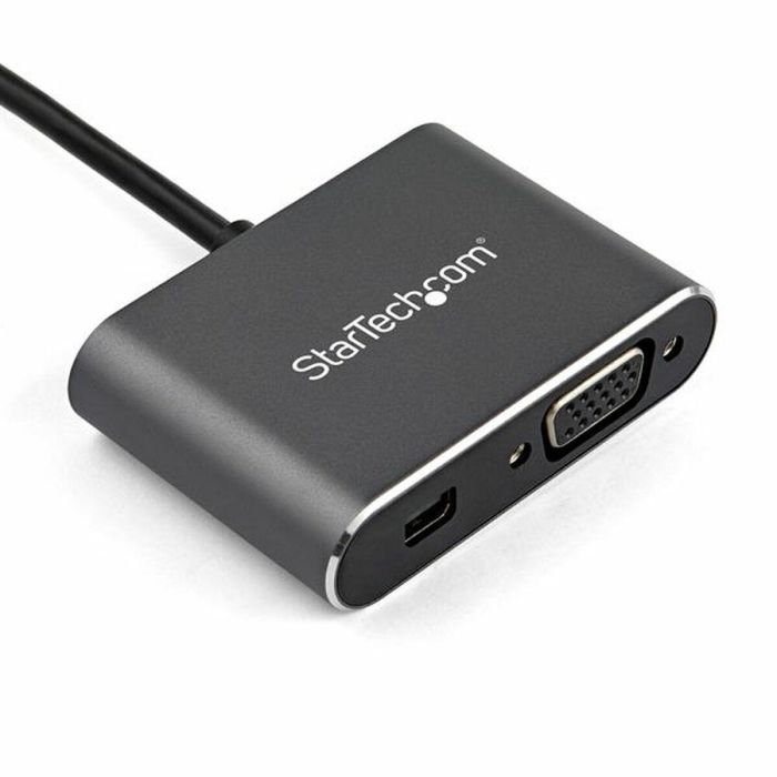 Adaptador USB Startech CDP2MDPVGA Gris 3 Adaptador USB Startech CDP2MDPVGA Gris 3